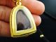 46g Top Rainbow Leklai Gold Locket W/necklace - Powerful Amulet Sc697 - Stomulet Amulets photo 5