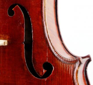 Antique French Violin,  H.  Clotelle,  Mirecourt - Set Up And Ready - To - Play photo