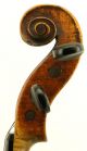 Very Interesting,  Old,  Unlabeled Antique 18th Century Violin,  Ready - To - Play String photo 2