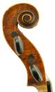 Very Interesting,  Old,  Unlabeled Antique 18th Century Violin,  Ready - To - Play String photo 3