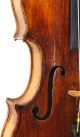 Very Interesting,  Old,  Unlabeled Antique 18th Century Violin,  Ready - To - Play String photo 8