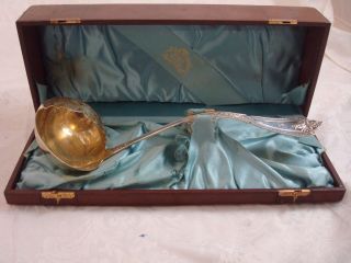 Ivy By Whiting - Hebbard Sterling Soup Ladle Gw Hooded In Fitted Box photo