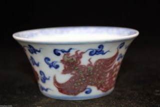 Oriental Vintage Handwork Porcelain Exiguous Bowls photo