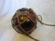 5 Inch Amber Northwest Glass Company Glass Float Ball Nw 1 Netted Fishing Nets & Floats photo 1