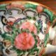Antique Chinese Rose Medallion Canton Famille Rose Cream Soup Bowl Handled Cup Bowls photo 9