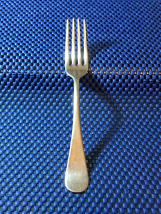 Antique Rogers Co.  1881 Silver Plated Serving Fork 7 1/4 