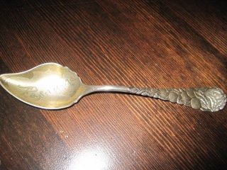 Wendell Manufacturing Co.  Sterling Silver Pasadena Preserves Jelly Jam Spoon photo
