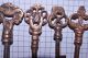 19 Antique Skeleton Keys,  Ornate,  Folding Key,  1800 ' S,  Imported France,  Brass Locks & Keys photo 8