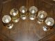 Vintage E.  P.  N.  S.  Silverplate Set Of 6 Cups &1 Tray/plate Marked Made In India Cups & Goblets photo 9