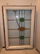 Antique Vintage Old Art Deco Lead Leaded Stained Glass Window Frame 1900-1940 photo 3