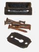 Vintage Nos P.  & F.  C.  (corbin) Cast Iron Lock And Working Key Assembly Locks & Keys photo 3