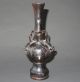 18th Or Earlier Chinese Bronze Vase - Red Brown Patina - No Mark - 18.  5 Cm - 7 Inches Vases photo 1