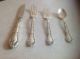 Alvin Sterling French Scroll - Set Of 4 Flatware & Silverware photo 1