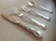Alvin Sterling French Scroll - Set Of 4 Flatware & Silverware photo 2
