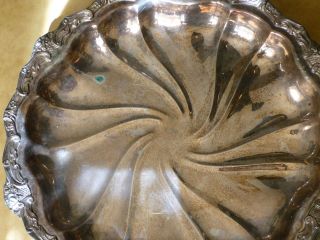 Gorgeous Vintage Silverplate Shell Wave 15 