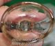 Vintage Antique Glass Eye Wash Cup Marked 3 Footed Clear Optical photo 1