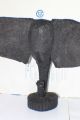 An Authentic Kenyan Sculpture Tribal Art Elephant Standing Head Real Texture Sculptures & Statues photo 3