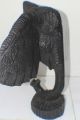 An Authentic Kenyan Sculpture Tribal Art Elephant Standing Head Real Texture Sculptures & Statues photo 4