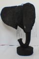 An Authentic Kenyan Sculpture Tribal Art Elephant Standing Head Real Texture Sculptures & Statues photo 5