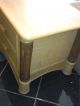 Cane Gorgeous Nightstand Rattan,  Wicker Bamboo 2 Drawers Table Entry Hawaiian Post-1950 photo 1