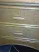 Cane Gorgeous Nightstand Rattan,  Wicker Bamboo 2 Drawers Table Entry Hawaiian Post-1950 photo 2