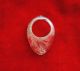 Old Indo Persian Mughal Islamic Ottoman Engraved Crystal Thumb Archer Ring Other photo 4