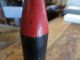 Antique Black And Red Painted Pencil - Shaped Industrial Wooden Pattern Form Mold Industrial Molds photo 10