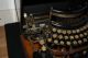 Antique Typewriter Imperial B Schreibmaschine (w/ Base And Case) 1900 ' S Typewriters photo 3