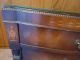 Vintage Large Century Co.  Maple Bedroom Dresser With Burle Trim & Glass Top Post-1950 photo 2