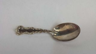 Antique Sterling Silver Spoon Watson America W Mark 4 1/16 