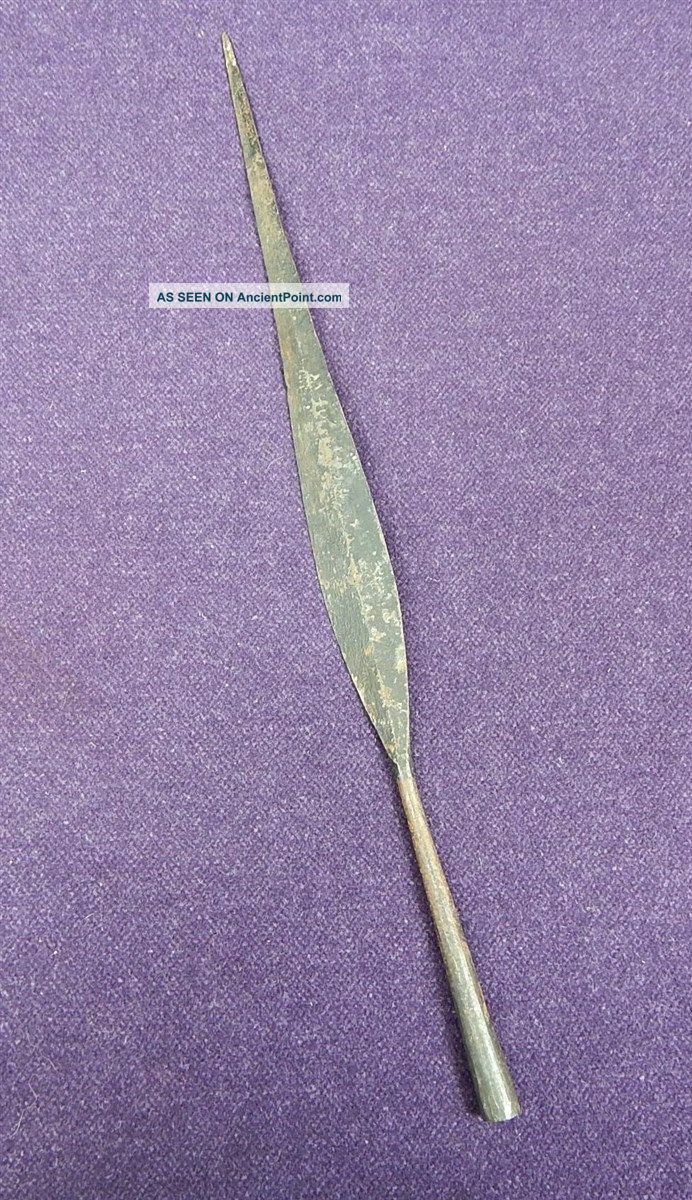 African Or South American Antique Forged Spear Tip 1 Other photo