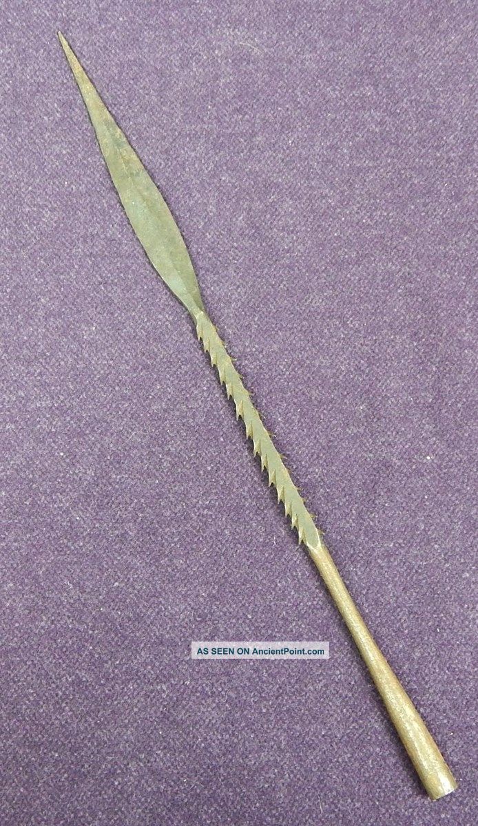 African Or South American Antique Forged Spear Tip 4 Other photo