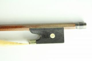 Antique Durro Artist Germany Violin Bow 29 1/4  Mop Abalone Wood 54 Grams =v10 photo