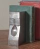 Mid Century Lunt Contrast Sterling Tea Spoon Factory Die Industrial Bookend Mold Flatware & Silverware photo 4