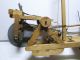 Early Hand Made Old Folk Art Wood Model Ice Harvester Saw Door County Wi. Ice Boxes photo 2