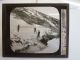 1 Ancient Magic Lantern Slide,  Early Gold Rush,  Gold Diggers,  1900,  Very Rare The Americas photo 1