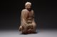 Ancient Chinese Yuan / Ming Dynasty Gilt Pottery Buddha Shrine Figure - 1275 Ad Far Eastern photo 2