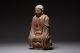 Ancient Chinese Yuan / Ming Dynasty Gilt Pottery Buddha Shrine Figure - 1275 Ad Far Eastern photo 3