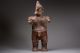 Ancient Pre Columbian Nayarit Painted Pottery Warrior Figure - 100 Bc The Americas photo 1