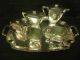 Extremely Rare1847 Rogers Bros Silverplate Legacy Pattern Holloware Tea Set. Tea/Coffee Pots & Sets photo 8