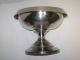 Antique Simpson,  Hall & Miller Treble Plate Pedestal Bowl (1866) Bowls photo 3