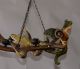 Lovely Antique Black Forest Carved Wood Harpy Lusterweibchen Carved Figures photo 6