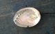 Vintage Abalone Seashell Spoon Folk Art photo 1