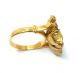 Rose Cut Diamond Gold Plated Authentic Handmade Jewelry Ring Size 6.  75 Us Islamic photo 2