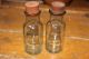 Pr Antique Scientific Laboratory Wooden Apothecary Boxes Pharmacy Glass Bottles Primitives photo 5