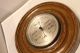 Antique Carved Wood Wall Barometer Other photo 1