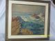 Seascape Oil On Panel Antique Painting Framed Other photo 8