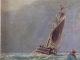1839 Old Master Oil On Board Painting Ships Maritime Nautical Signed English Sh Other photo 6
