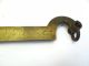 Antique Old Metal Brass Fairbanks Weight Merchants Scale Arm Hardware Part Scales photo 3