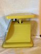 Vintage Sears,  Roebuck & Co.  Yellow 1906 Model Scale Weighs 25 Lbs By Ounces Scales photo 2